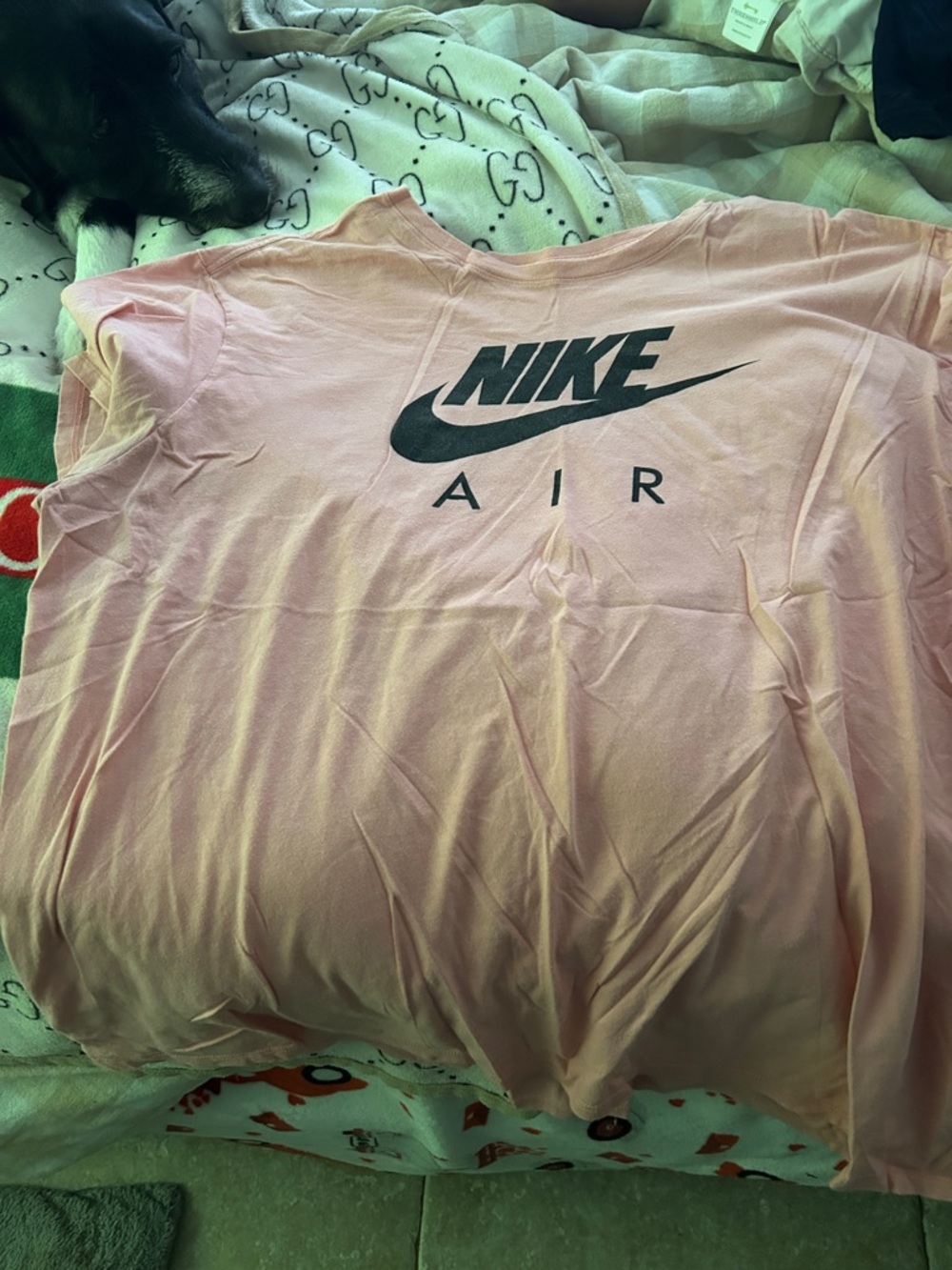 Nike Pink Logo Air Tee